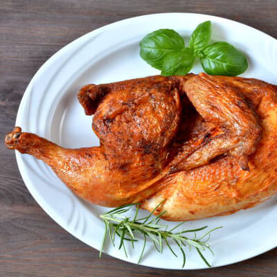 Roasted Half Chicken – Dinner